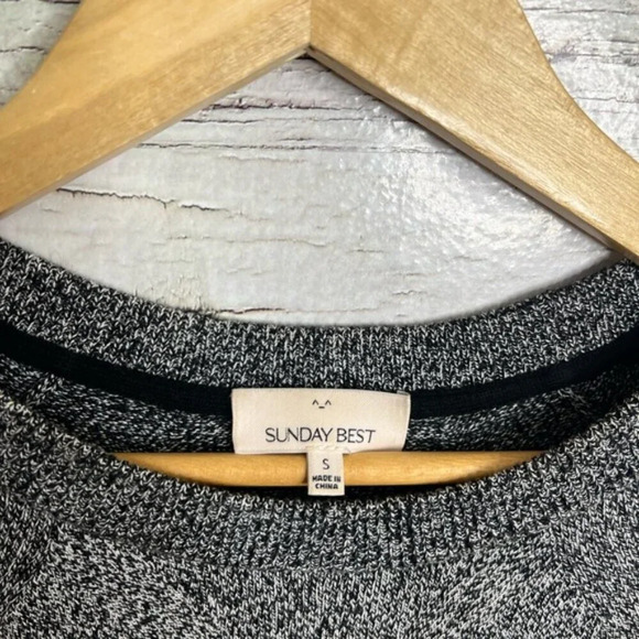 ARITZIA  SUNDAY BEST Tolle Sweater Dress gray size small - Picture 5 of 9